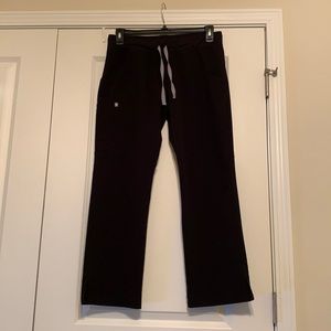 Figs Scrub Pants. Size Medium Petite. Black.